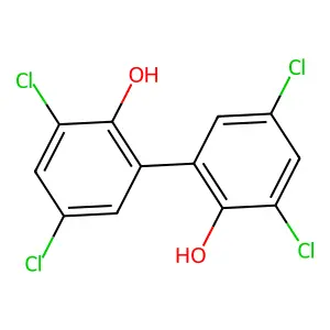 3,3',5,5'-Tetrachloro-1,1'-biphenyl-2,2'-diol structure