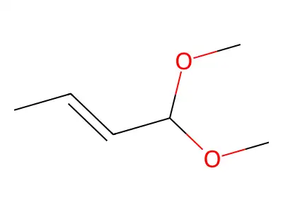 4,4-Dimeth-oxy-2-butene structure