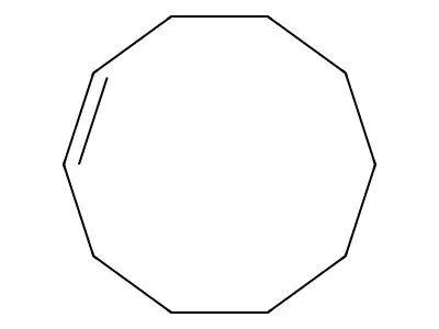 Cyclodecene structure
