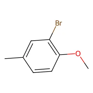 2-Bromo-4-methylanisole structure