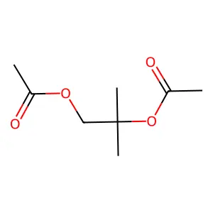 2-Methylpropylene diacetate structure