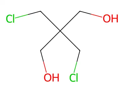 2,2-Bis(chloromethyl)-1,3-propanediol structure