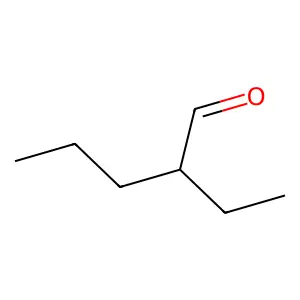 2-Ethylvaleraldehyde structure