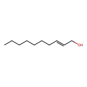 2-Decen-1-ol structure