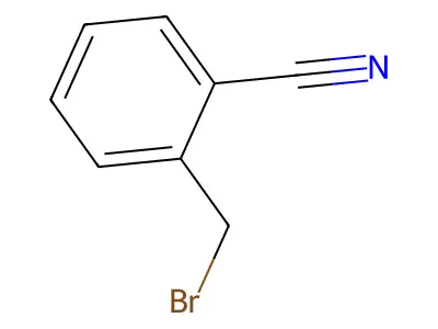 2-(Bromomethyl)benzonitrile structure