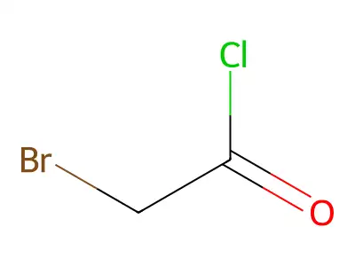 Bromoacetyl chloride structure