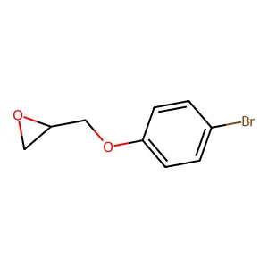 2-[(4-Bromophenoxy)methyl]oxirane structure
