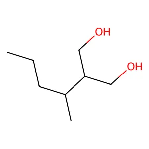1,3-Propanediol, 2-(1-methylbutyl)- structure