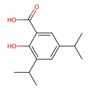 3,5-Diisopropylsalicylic acid structure