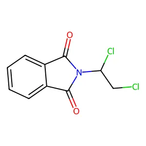 1H-Isoindole-1,3(2H)-dione, 2-(1,2-dichloroethyl)- structure