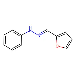 N-(furan-2-ylmethylideneamino)aniline structure