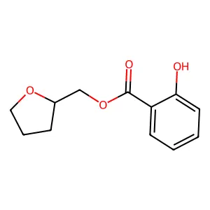 Tetrahydrofurfuryl salicylate structure