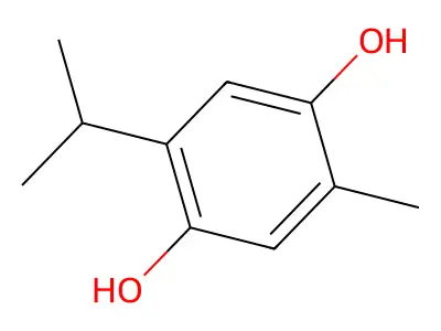 Thymohydroquinone structure