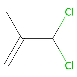 3,3-Dichloro-2-methyl-1-propene structure