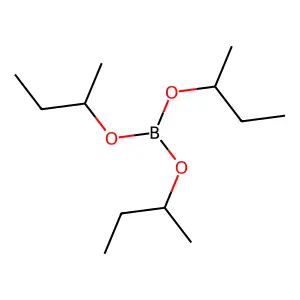 Tris(1-methylpropyl) borate structure