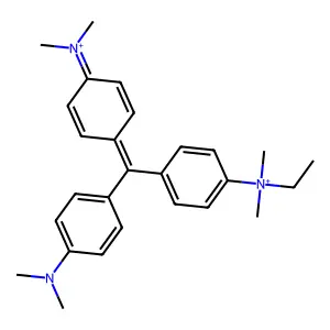 Ethyl Green cation structure