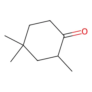 2,4,4-Trimethylcyclohexanone structure