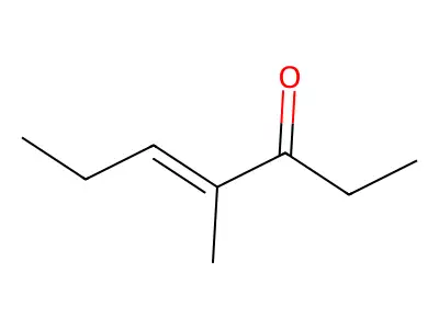 4-Methylhept-4-en-3-one structure