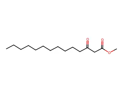 Methyl 3-oxotetradecanoate structure