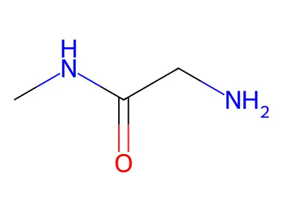 2-amino-N-methylacetamide structure