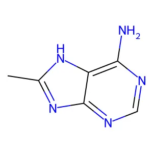 8-Methyladenine structure