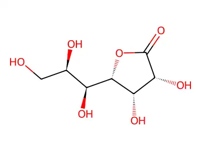 D-glycero-L-manno-Heptonic acid, gamma-lactone structure