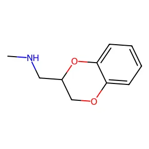 (2,3-Dihydro-1,4-benzodioxin-2-ylmethyl)(methyl)amine structure