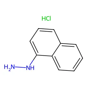 (Naphthalen-1-ylamino)azanium;chloride structure
