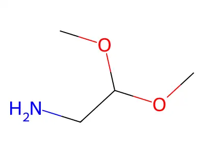 Aminoacetaldehyde dimethyl acetal structure