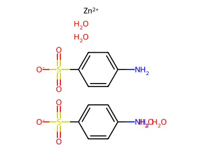 Sulfanilate Zinc Anhydrous structure