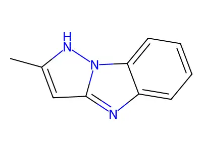 2-Methyl-4h-pyrazolo[1,5-a]benzimidazole structure