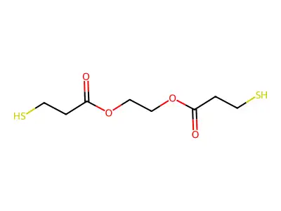 Ethylene bis(3-mercaptopropionate) structure