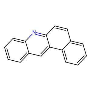 Benz(a)acridine structure