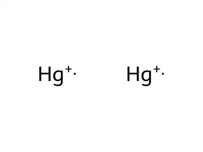 Mercury, ion (Hg1+) structure