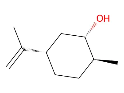 Dihydrocarveol, (+-)- structure
