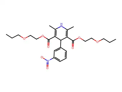 Niludipine structure