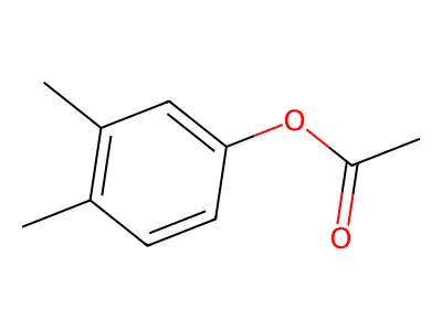 3,4-Xylyl acetate structure