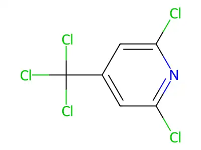 2,6-Dichloro-4-(trichloromethyl)pyridine structure