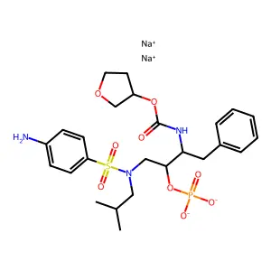 Fosamprenavir structure