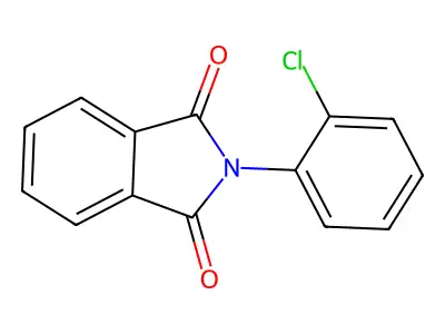 Phthalimide, N-(o-chlorophenyl)- structure