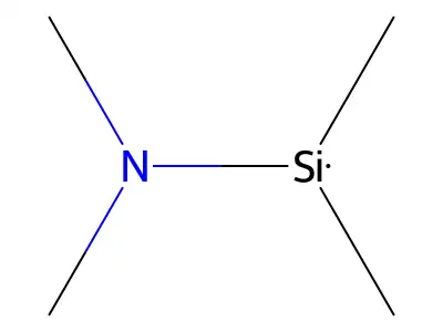 N-dimethylsilyl-N-methylmethanamine structure