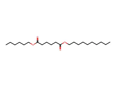 Decyl hexyl adipate structure