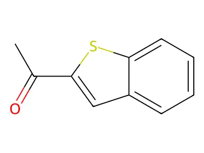 2-Acetylbenzothiophene structure