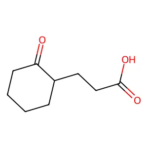 2-Oxocyclohexanepropanoic acid structure