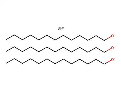 1-Tridecanol, aluminum salt (3:1) structure