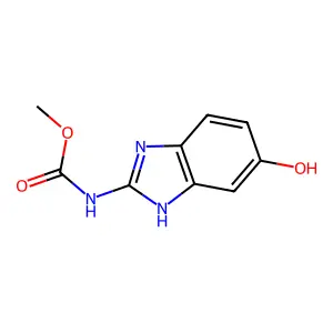 Methyl 5-hydroxybenzimidazol-2-ylcarbamate structure