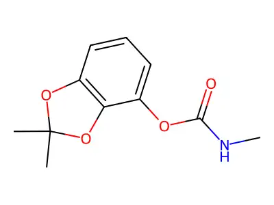 Bendiocarb structure