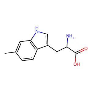 6-Methyl-DL-tryptophan structure