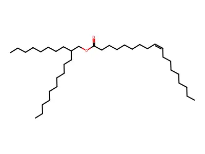 2-Octyldodecyl octadec-9-enoate structure