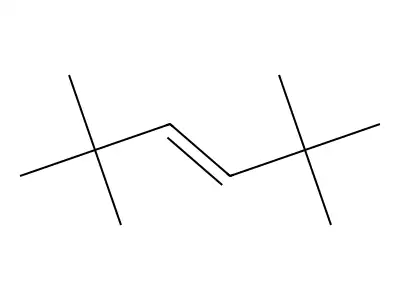 2,2,5,5-Tetramethyl-3-hexene structure